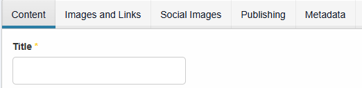 Create New Article Title